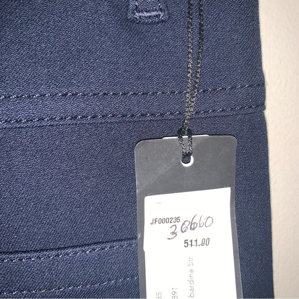 Joseph Gabardine Stretch Den Trousers Navy 38 - Picture 14 of 15